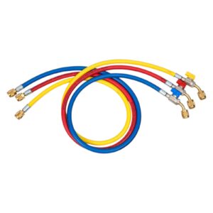 REFCO CA-CCL-60-45 Charging Hoses with Ball Valve 60" - 4688134